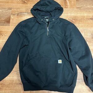 Carhartt Heavyweight Rain Defender 1/4 Zip sz Large